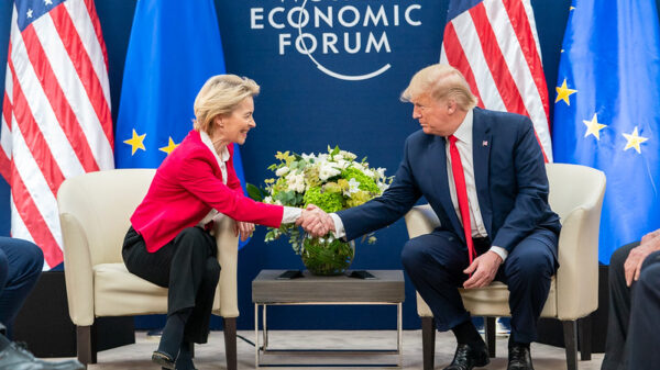 Ursula von der Leyen e trump