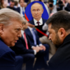 Trump, Zelensky e Putin