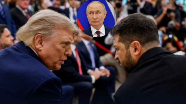 Trump, Zelensky e Putin