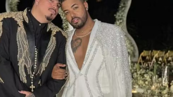 Hytalo Santos e marido