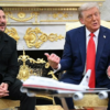 trump e Zelensky