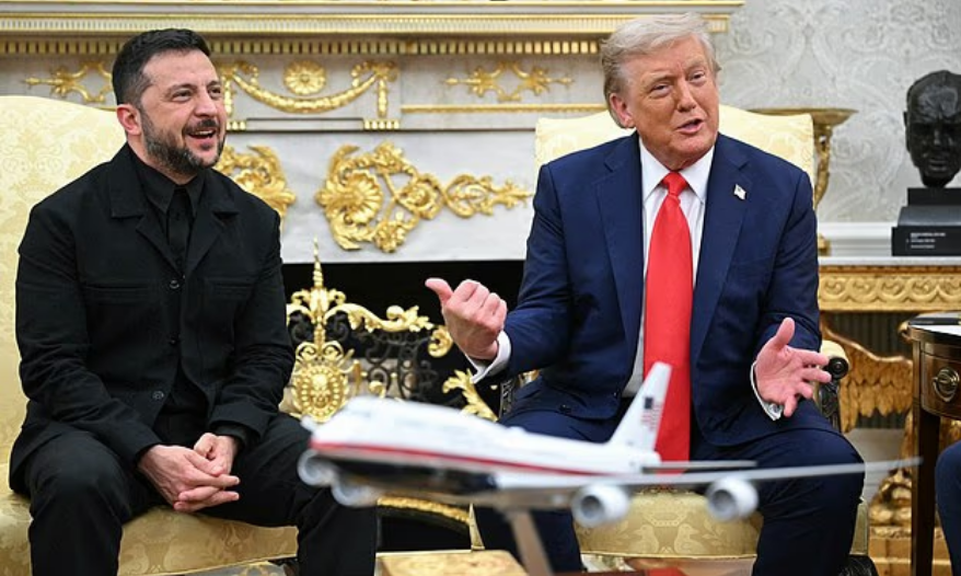 trump e Zelensky