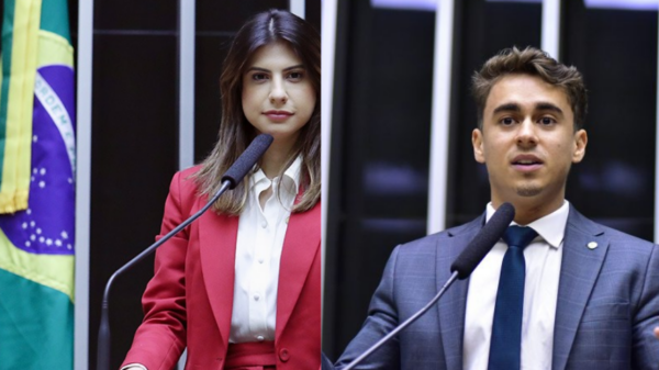 Camila Jara e Nikolas Ferreira