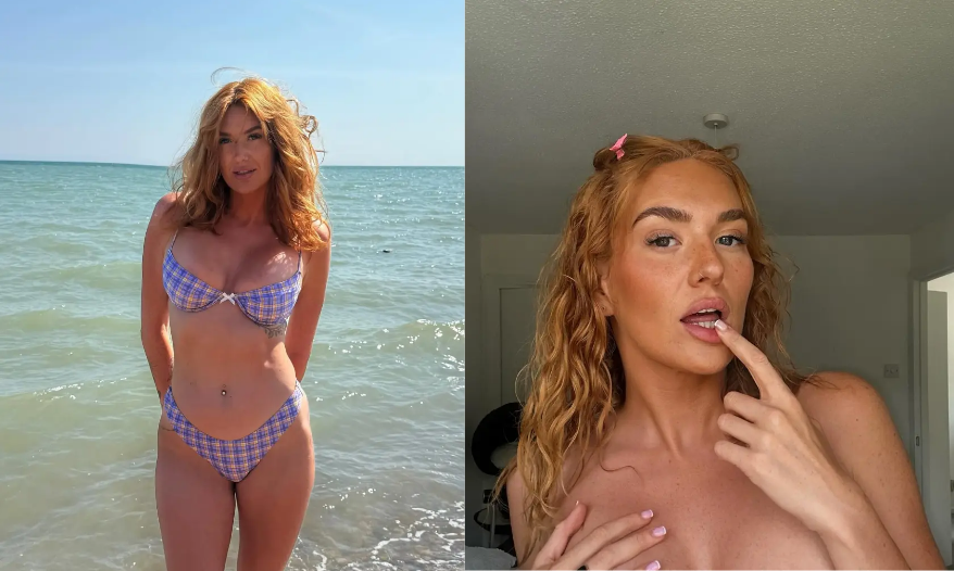 Estrela do OnlyFans com duas vaginas