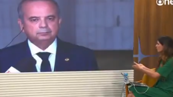 GloboNews entre Rogério Marinho e Andreia Sadi