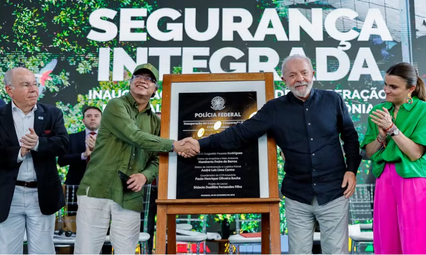 Presidente da Colômbia e Lula