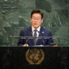O presidente da Coreia do Sul, Lee Jae Myung,
