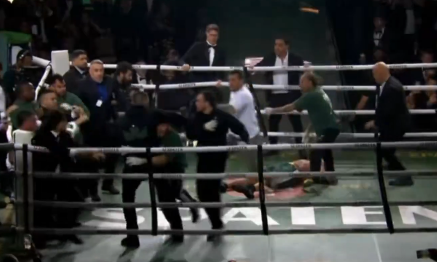 Wanderlei Silva popó briga