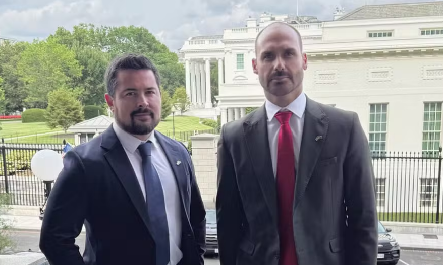 Eduardo Bolsonaro e Paulo Figueiredo