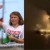 Barco com Greta Thunberg