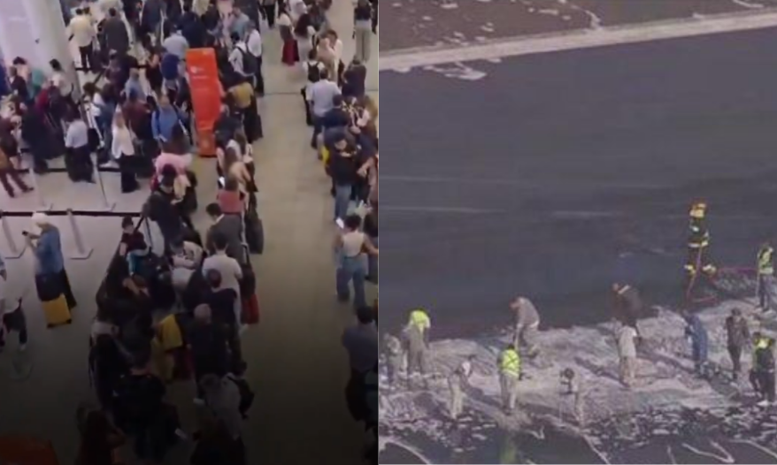 Pista Fechada no Santos Dumont