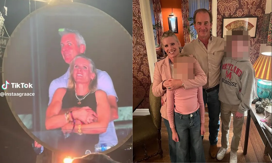 a “câmera do beijo” do Coldplay pede divórcio do marido