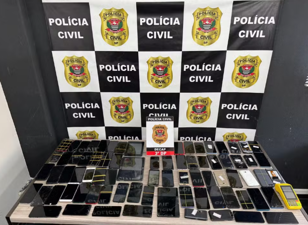 celulares roubados ou furtados