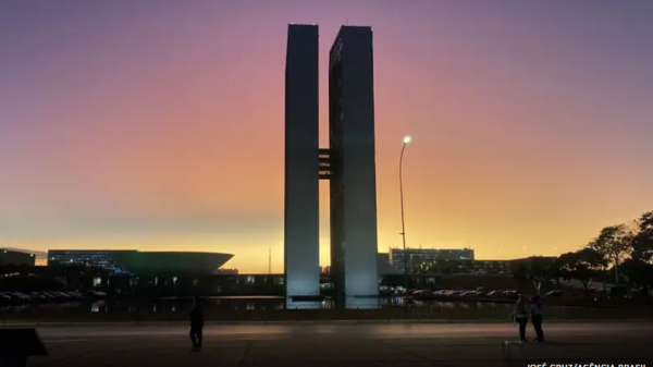 Praça dos Três Poderes, em Brasília