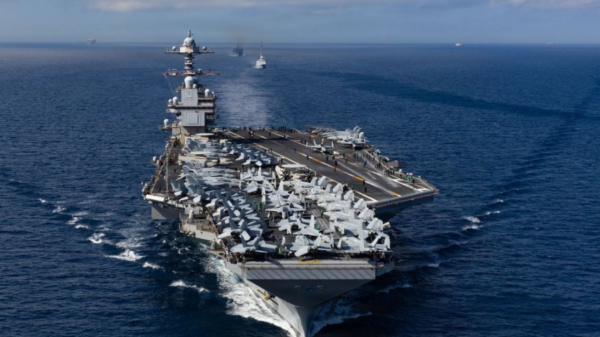 porta-aviões USS Gerald R. Ford