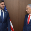 JD Vance se reúne com Netanyahu
