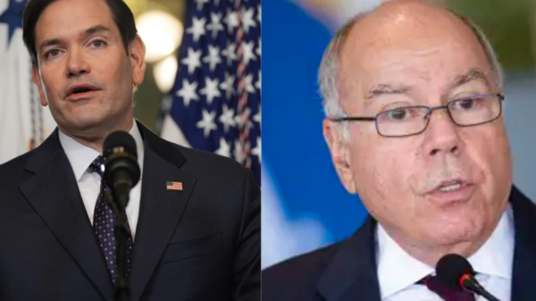 Marco Rubio e Mauro Vieira