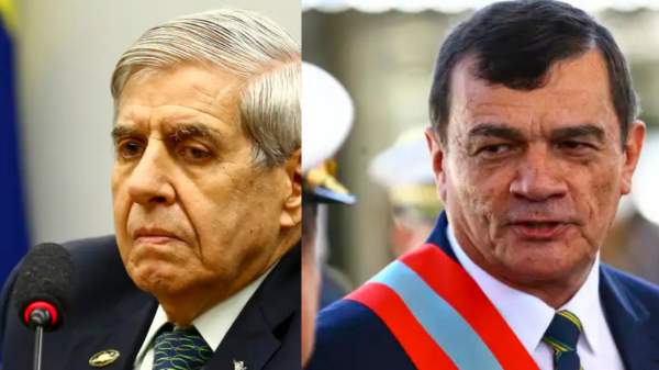 Generais Augusto Heleno e Paulo Nogueira