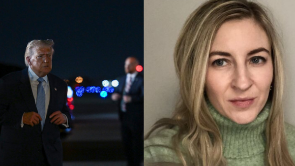 Trump jornalista porquinha