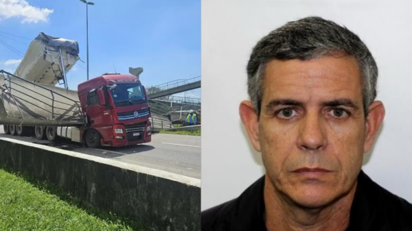 Magé passarela caminhão