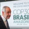 O presidente da COP30