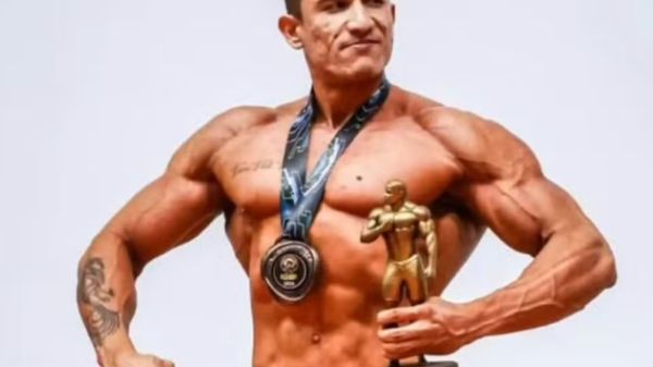 Ex-campeão brasileiro de fisiculturismo