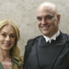 Moraes e esposa