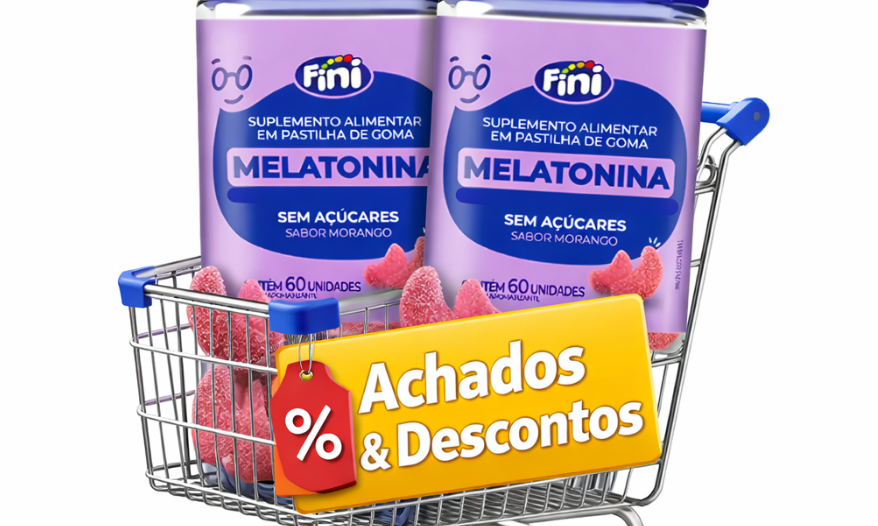 Sono profundo: As 3 gomas de melatonina mais bem avaliadas do Mercado Livre com até 26�desconto
