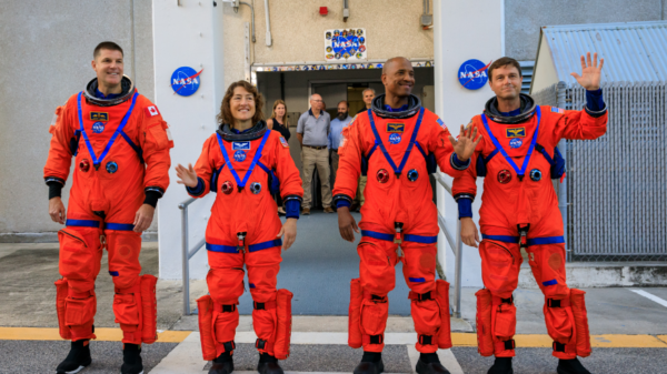 astronautas da missão Artemis II