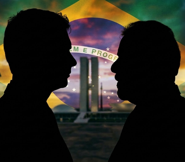 Flávio Bolsonaro e Lula