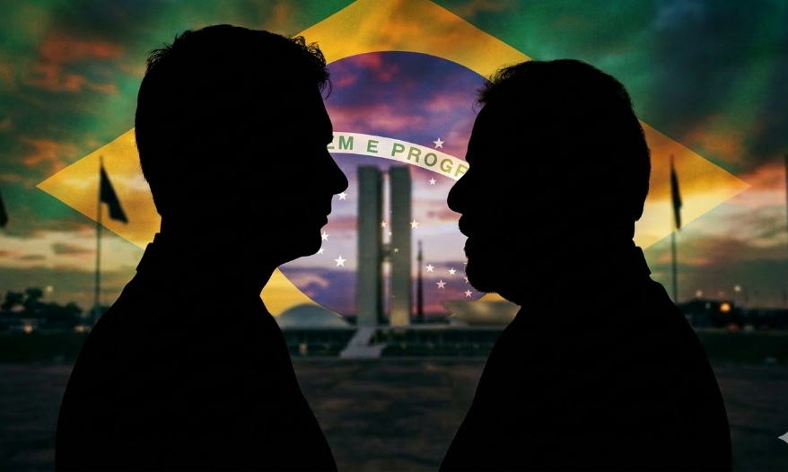 Flávio Bolsonaro e Lula