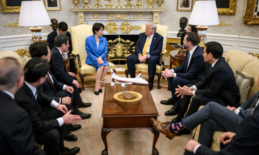 Sanae Takaichi e Trump