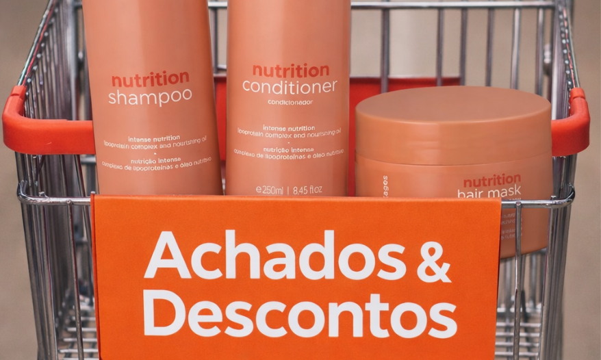 O kit de nutrição capilar que virou febre e é o mais vendido do Mercado Livre está com 44% OFF