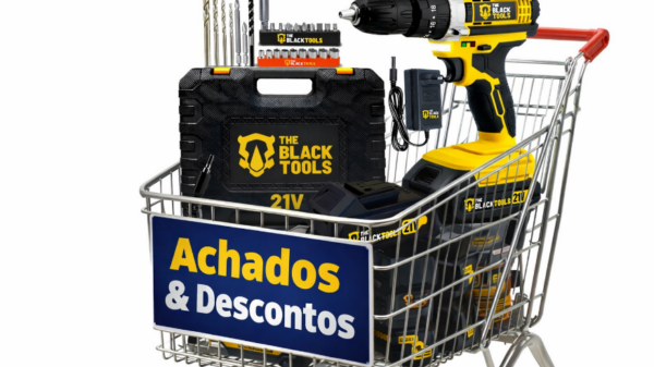 Parafusadeira profissional nº 1 do Mercado Livre está com 57% de desconto hoje