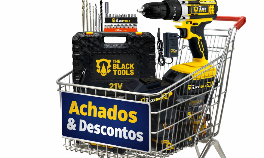 Parafusadeira profissional nº 1 do Mercado Livre está com 57% de desconto hoje