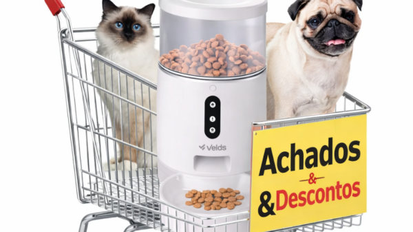 Aperte um botão e alimente seu pet de onde estiver: Aproveite os 34% OFF"