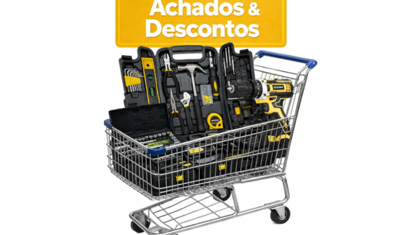 Kit com 169 Ferramentas e Furadeira no mercado livre