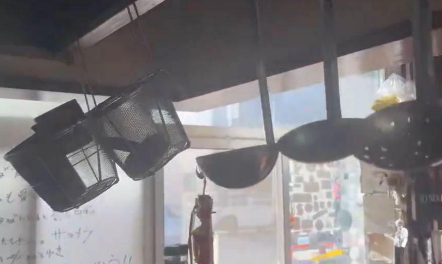 Vídeo mostra momento em que terremoto de magnitude 7,5 sacode restaurante no Japão