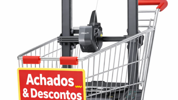 Impressora 3D da Creality entra em oferta no Mercado Livre