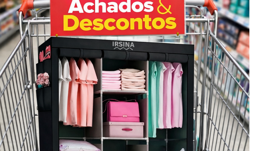 guarda-roupa dobrável no Mercado Livre