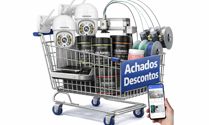 Não compre Creatina, Colágeno ou Câmeras de segurança antes de ver estas 4 ofertas do Mercado Livre