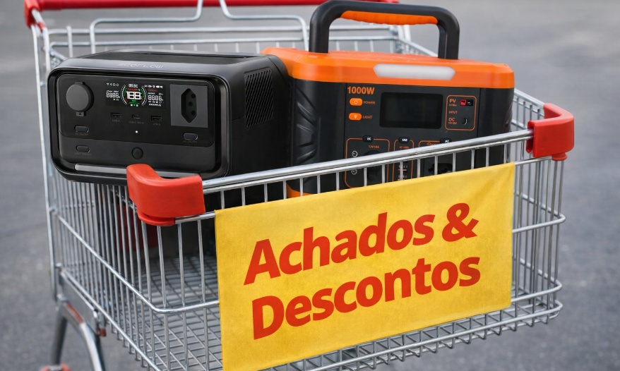 3 Melhores Geradores Solares Portáteis para Comprar no Mercado Livre em 2026