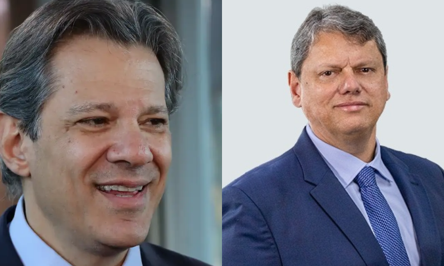 Haddad e tarcísio