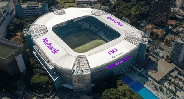 Nubank assume estádio do Palmeiras e convoca torcida para escolher novo nome