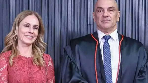 moraes e esposa