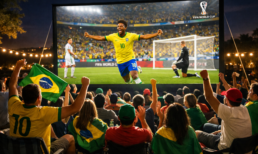 Copa do Mundo na tela gigante: os 5 projetores mais vendidos no Mercado Livre