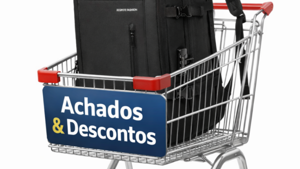 Mochila profissional antifurto