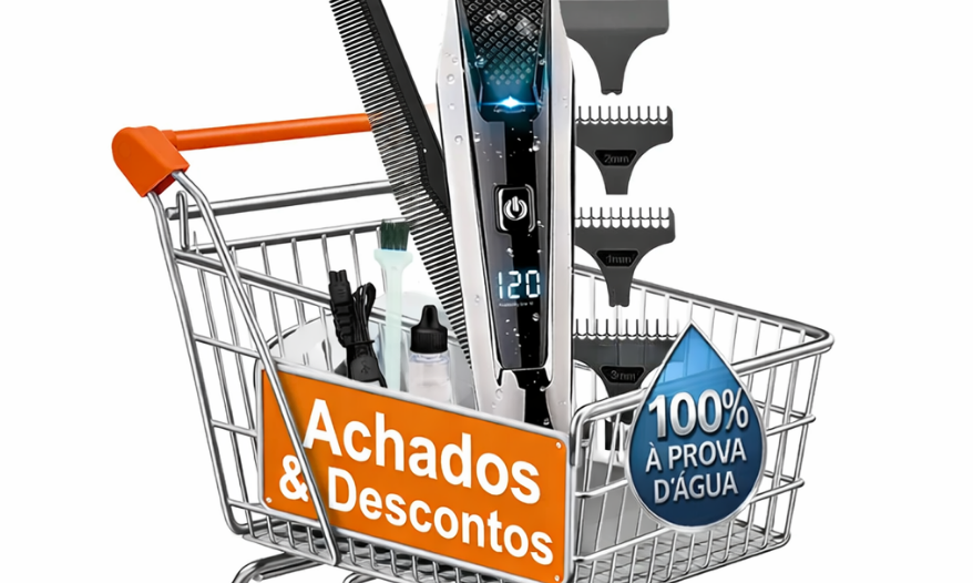 De R$ 159 por R$ 89: Conheça o aparador unissex à prova d’água com nota 4,8 no Mercado Livre