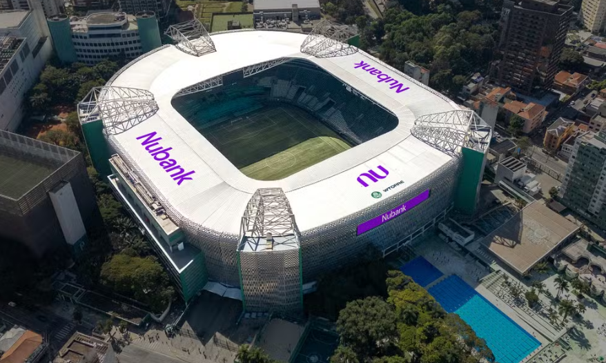 Nubank Parque é o novo nome do estádio do Palmeiras; veja quanto o banco vai pagar por ano