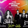 Shakira, Madonna e BTS farão show no intervalo da final da Copa do Mundo 2026